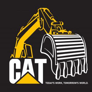 Caterpillar - Markoló mintás póló