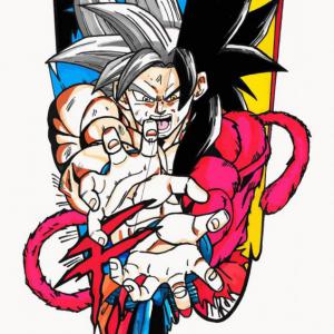 Dragon Ball mintás póló 22