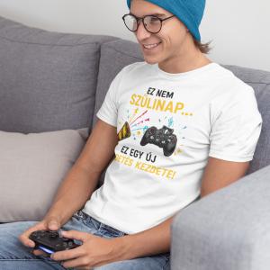 Ez nem szülinap - Gamer szülinapi mintás póló