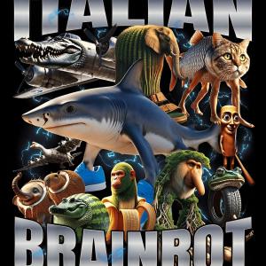 Italian Brainrot - mintás póló 2