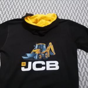 JCB mintás pulcsi