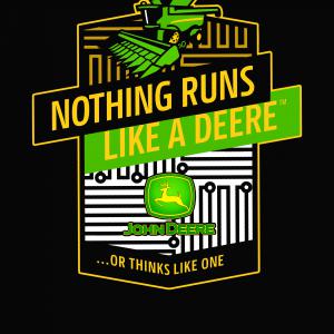 John Deere - Nothing Run mintás 2