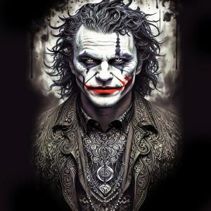 Joker -  mintás póló