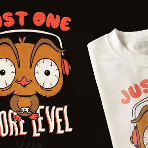 Just One mintás póló