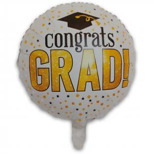 Kerek ballagási fólia léggömb 3