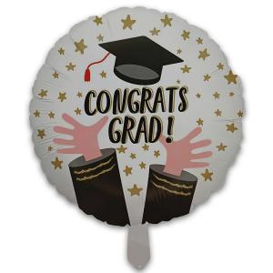 Kerek ballagási fólia léggömb 4