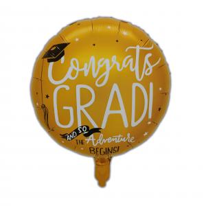 Kerek ballagási fólia léggömb