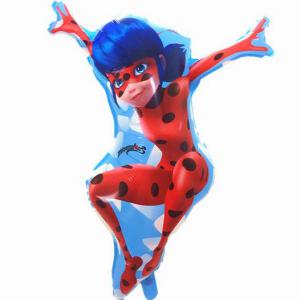 Ladybug alakos  fólia lufi