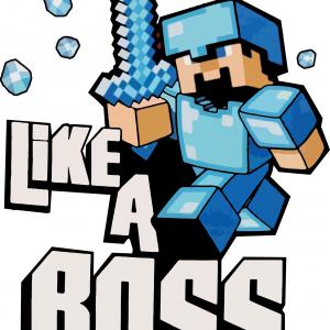 Like a Boss mintával póló