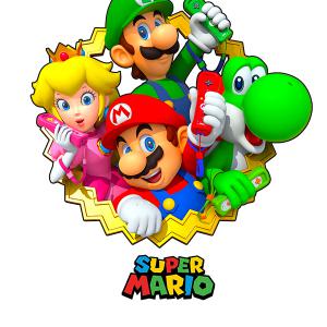 Mario mintás póló 3