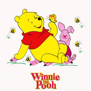 Micimackó minta pólóra, bögrére 2