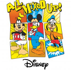 Mickey mix - Miki egér mintás póló