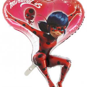 Miraculous - Katica lány fólia lufi