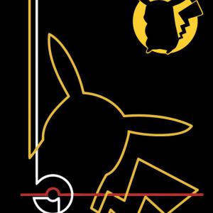 Pikachu mintás póló 2