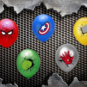 Pókember, Amerika kapitány, Thor, Hulk, Vasember gumilufik