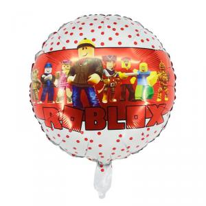 Roblox mintás kerek fólia lufi