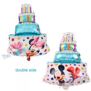 Torta Minnie és Mickey  fólia lufi