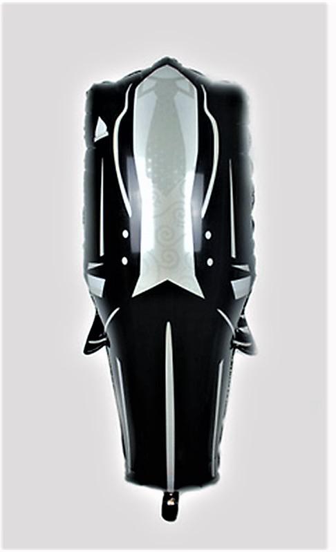 Vőlegényruha alakos  fólia lufi