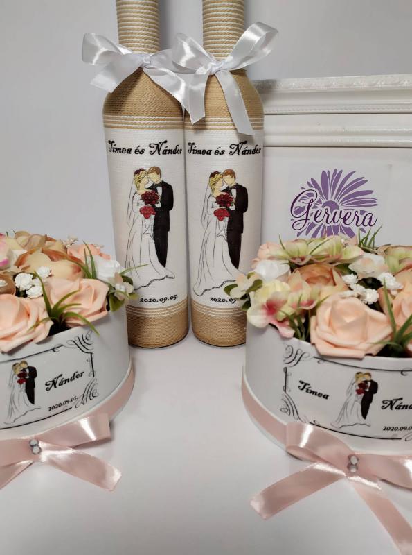 Drapp szülőköszöntő ajándék szett