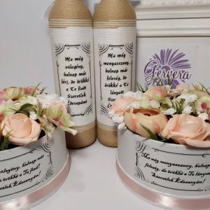 Drapp szülőköszöntő ajándék szett