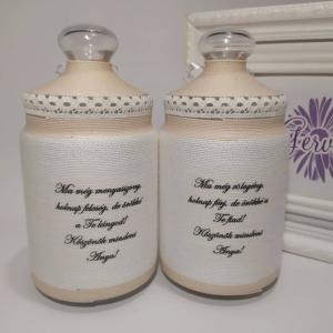 Szülőköszöntő bödönke esküvőre