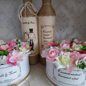 Vintage köszönő ajándék szett