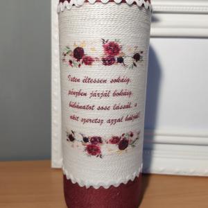 Zsinórozott boros szett jeles alkalmakra