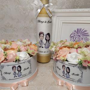 Köszönő ajándék esküvőre, barack