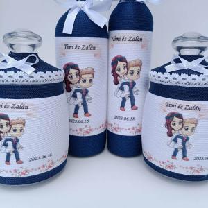 Szülőköszöntő zsinórozott szett, rendelésre