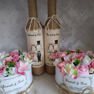 Vintage köszönő ajándék szett