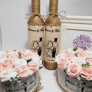 Vintage szülőköszöntő szett