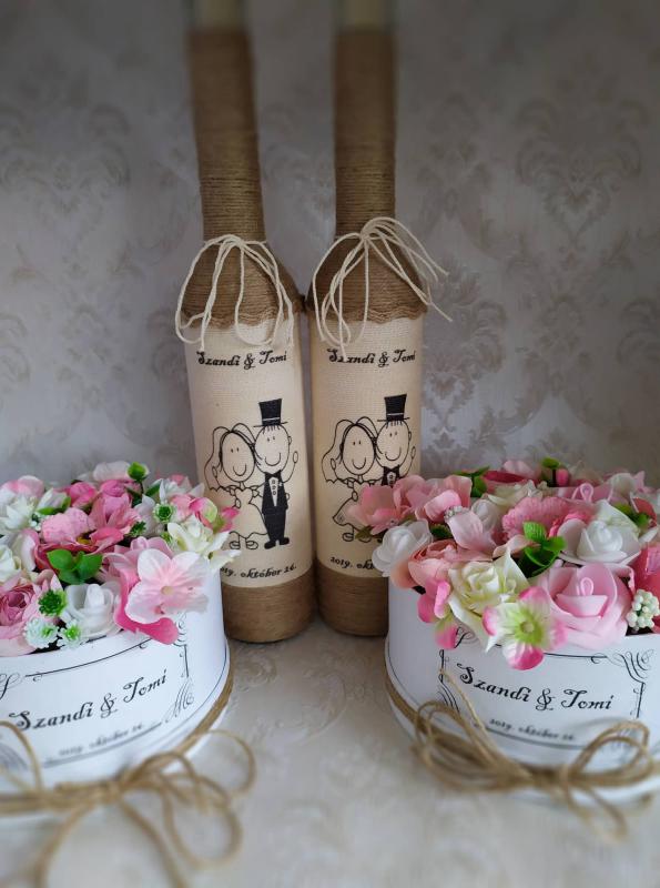 Vintage köszönő ajándék szett