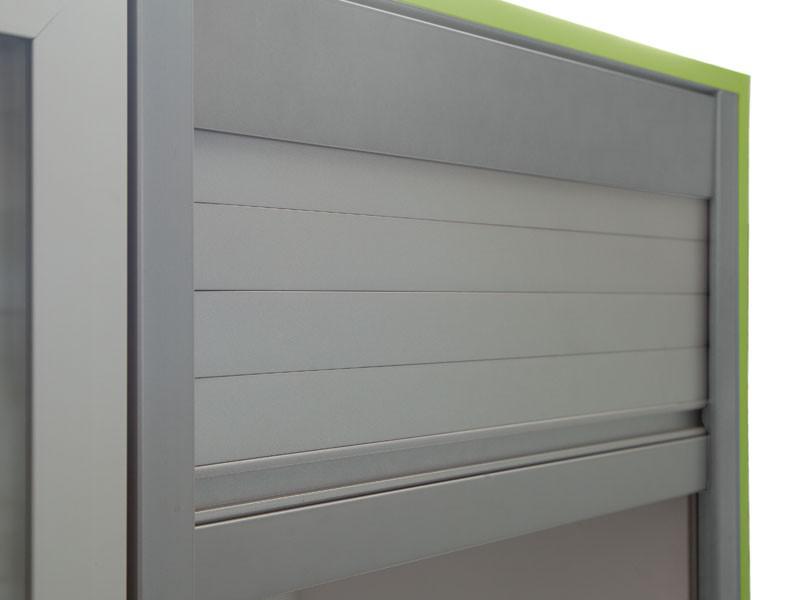 A357 KIT 2.0 Redőnytokos bútorredőny szett, ezüst