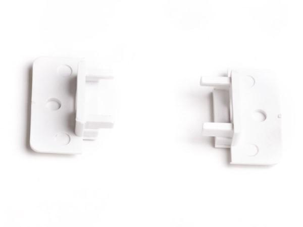 Bemarható LED profilhoz végzáró elemek, fehér