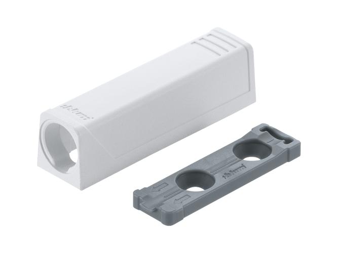Blum TIP-ON egyenes adapterlemez fehér, rövid