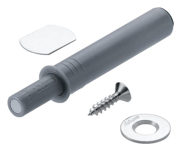 Blum TIP-ON készlet ajtókhoz, szürke, rövid