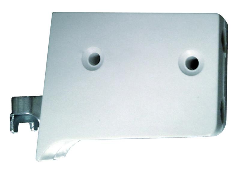 Bútorfüggesztő vasalat, fehér