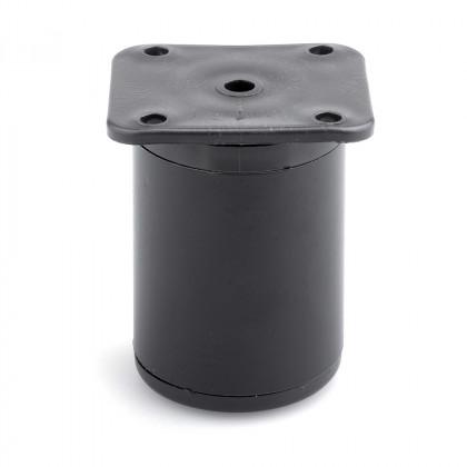 Bútorláb fekete, átm: 40mm, mag: 60mm