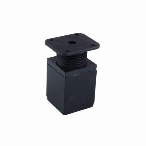 Bútorláb szögletes 40x40x100mm, matt fekete