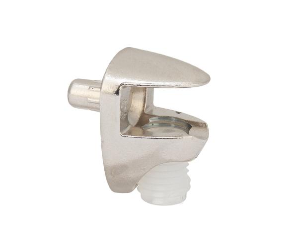 Cobra üvegpolc tartó 5-6mm, nikkel