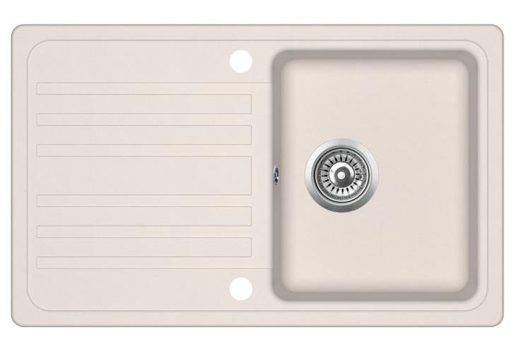 EVIDO Home 45S gránit mosogatótálca, bézs