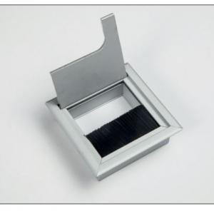 Fém kábelkivezető 80x80x25mm, alumínium