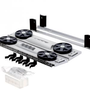 Görgős lábazati fiók