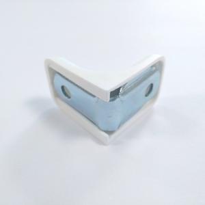 Sarok rögzítő, fém/wenge takaró