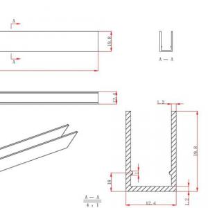 Strong-alu profil 1030 felső 2m