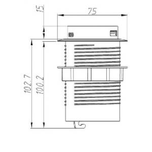 StrongPower PowerUp töltő USB A+C + vezeték nélküli töltés, fekete