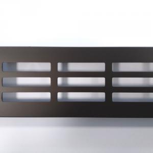 Szellőzőrács 80x500mm matt bronz-barna