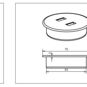 USB töltő állomás SM-636A