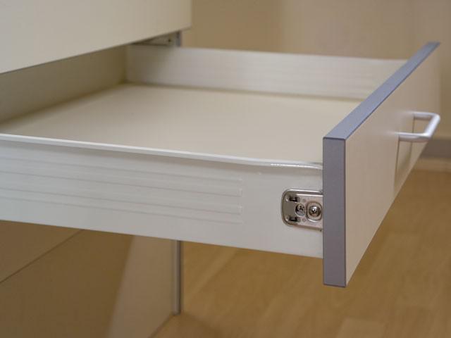 FDS-FF, Fém fiókoldal 86x500mm, fehér