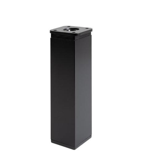Fém design láb 19306, 40x40x150mm, fekete